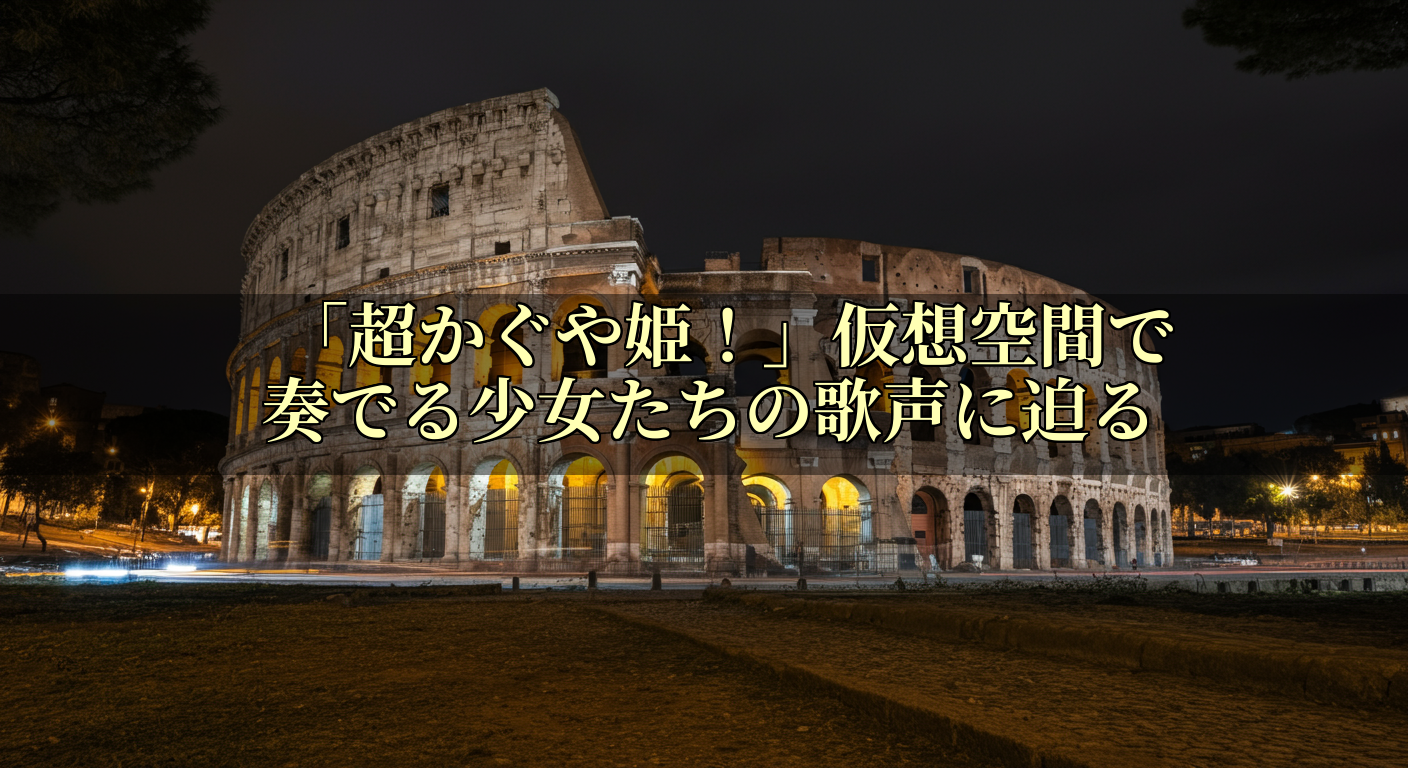 「超かぐや姫!」仮想空間で奏でる少女たちの歌声に迫る