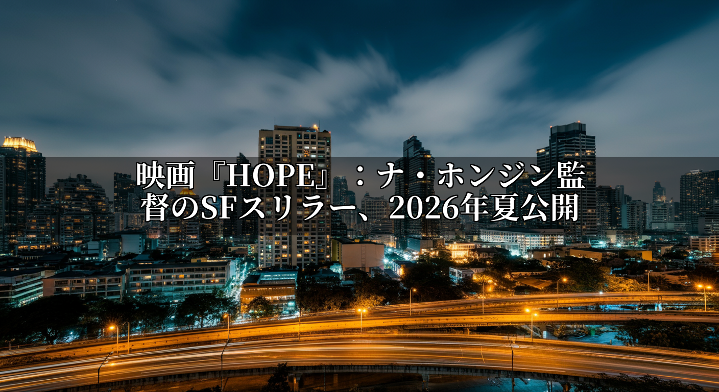 映画『HOPE』:ナ・ホンジン監督のSFスリラー、2026年夏公開