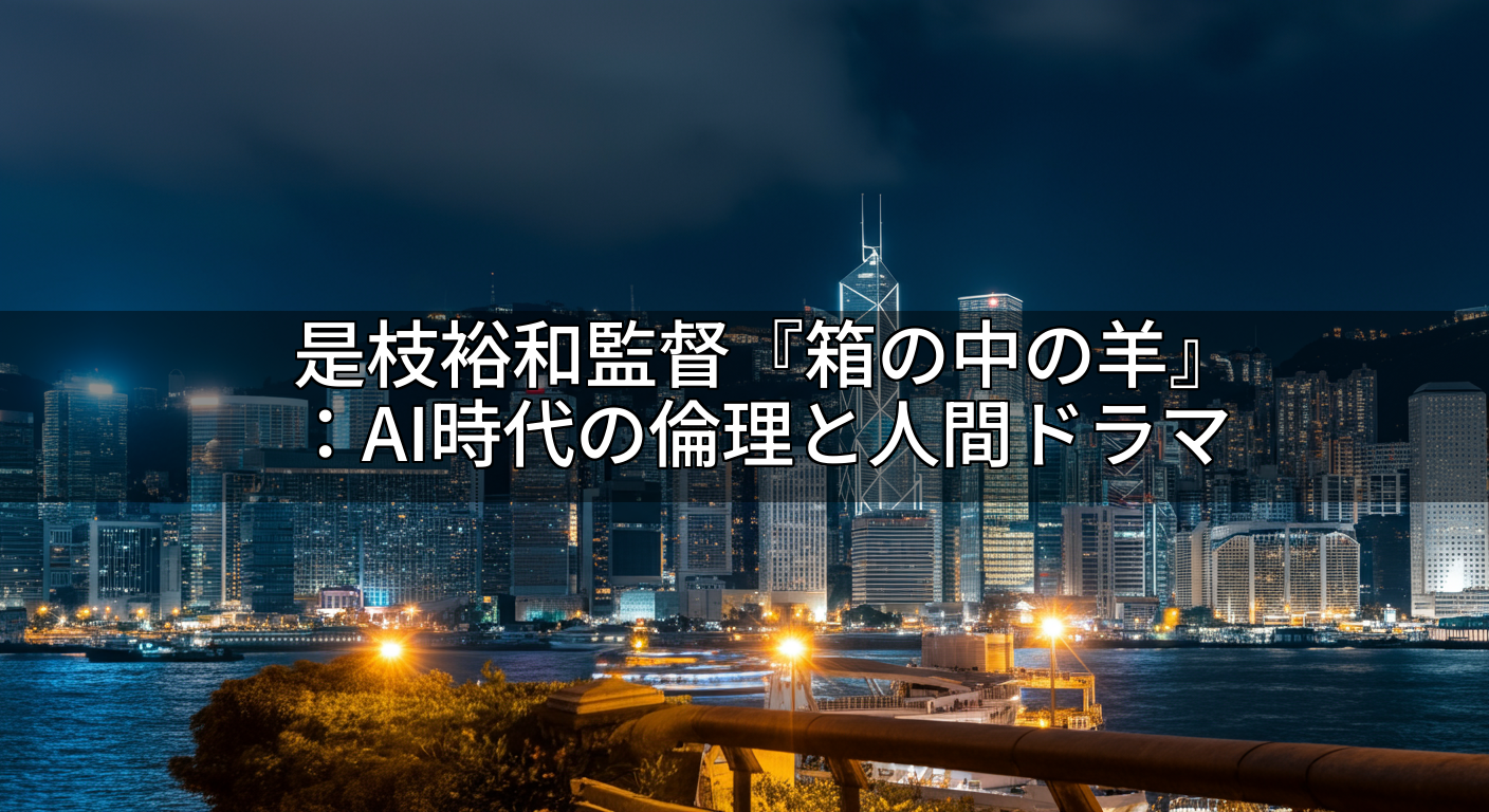 是枝裕和監督『箱の中の羊』:AI時代の倫理と人間ドラマ