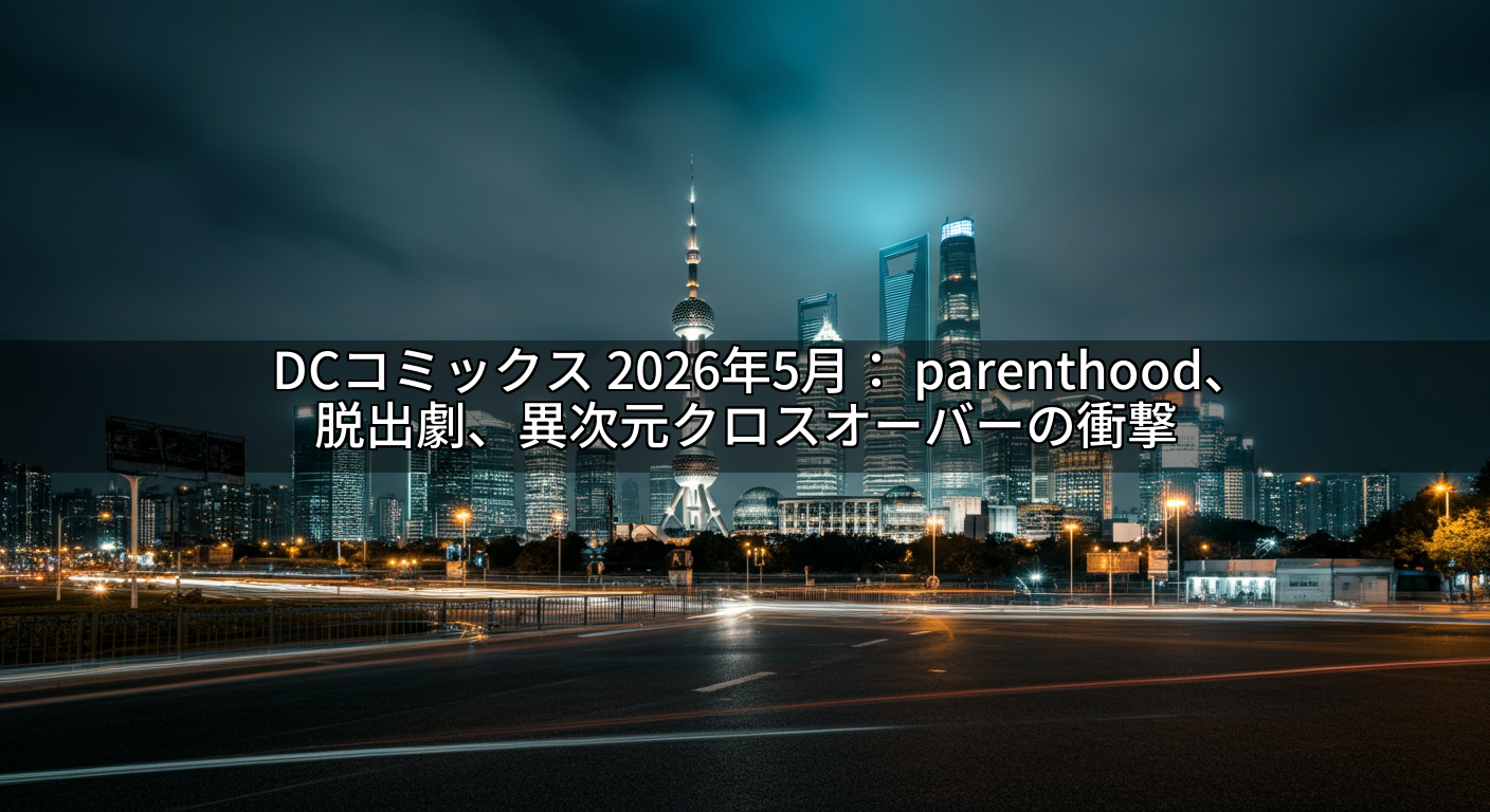 DCコミックス 2026年5月: parenthood、脱出劇、異次元クロスオーバーの衝撃